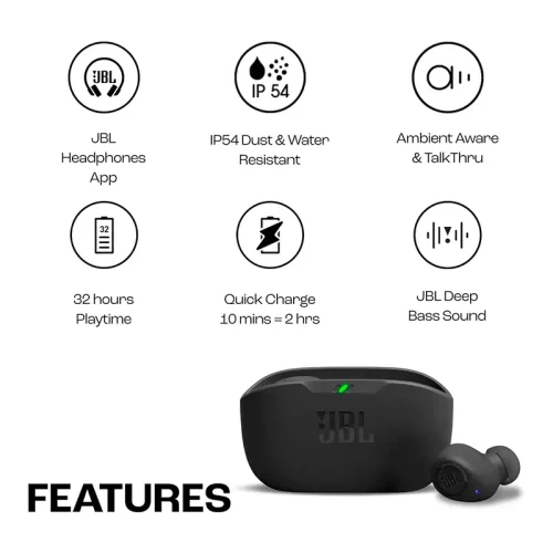 JBL Wave Buds True Wireless Earbuds