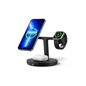 Baseus 20W Swan 3-in-1 Wireless Magnetic Charging Bracket Black