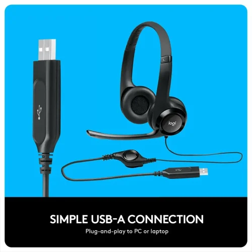 logitech h390 usb headset